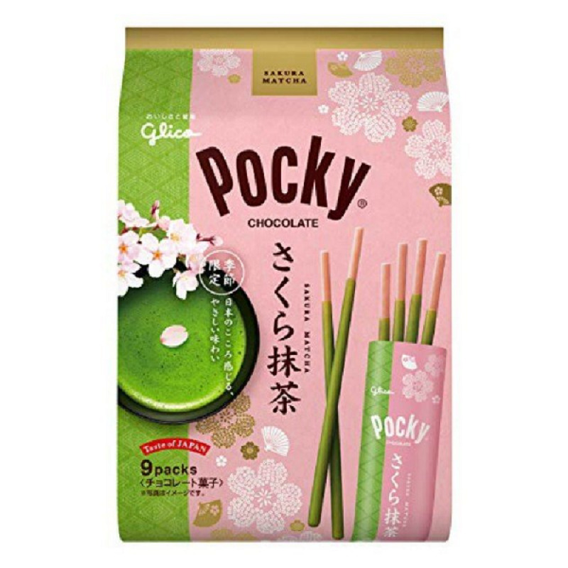 Pocky Sakura Matcha