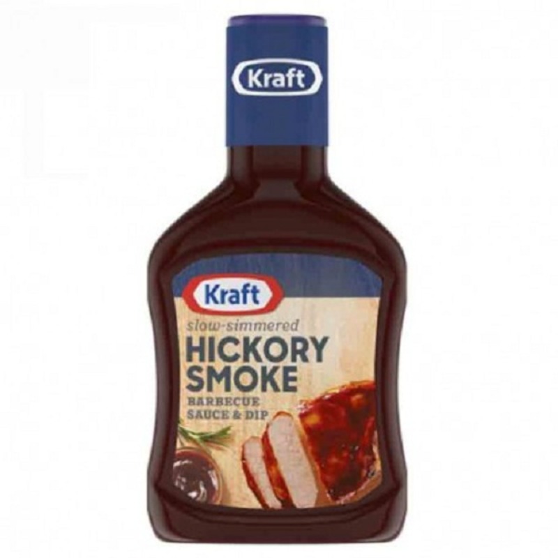 Kraft sauce barbecue hickory fumée au noyer