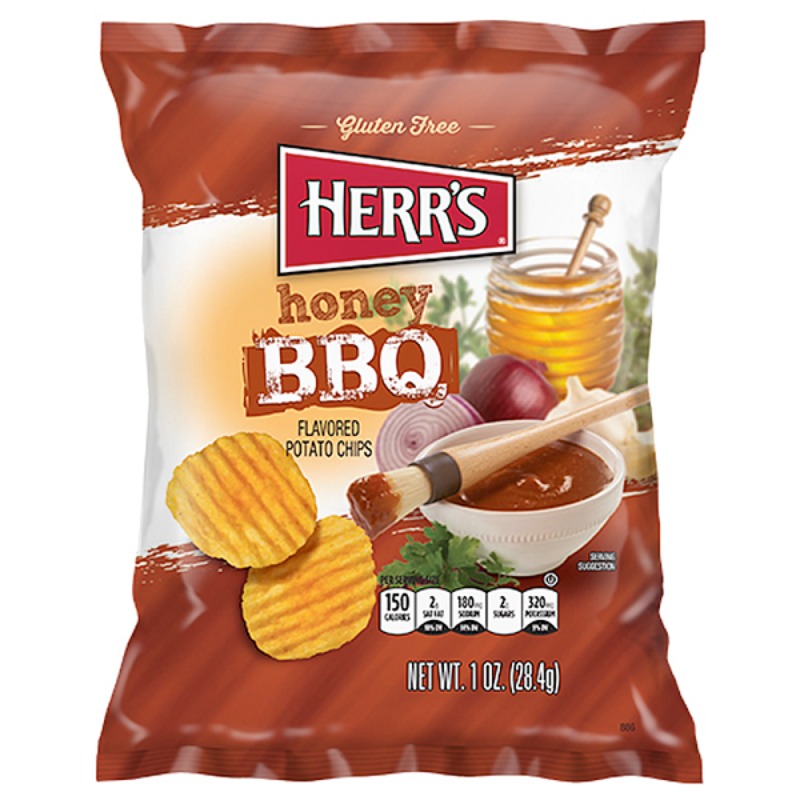 Honey BBQ Ripple Potato Chips