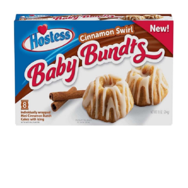 Hostess Baby Bundts Cinnamon Swirl