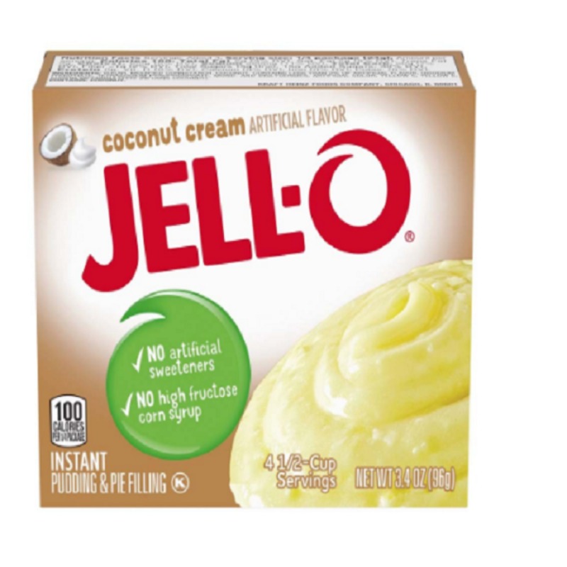 Jell-O Pudding Coconut Cream