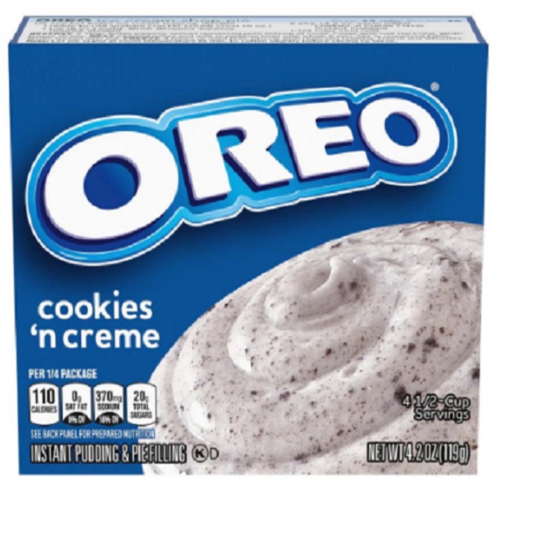 Jell-O Pudding Oreo Cookies 'n Cream