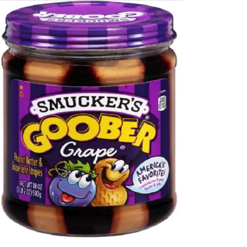 Smucker's Goober Beurre de Cacahuète/Raisin