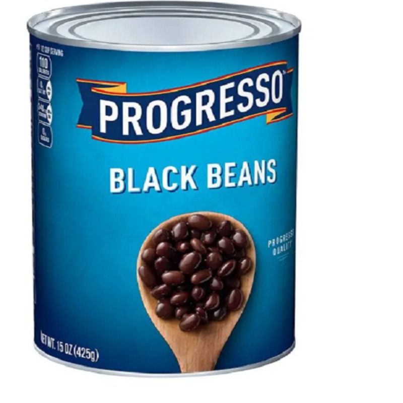 PROGRESSO BLACK BEANS  HARICOTS NOIRS