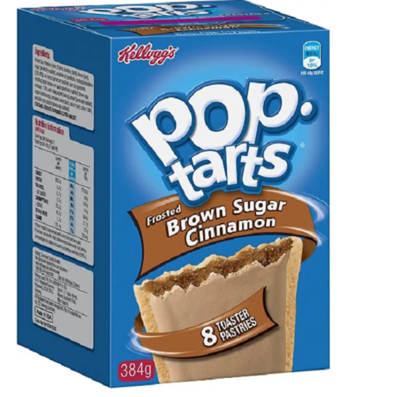 Kellogg's Pop Tarts Sucre Roux Cannelle avec Glaçage