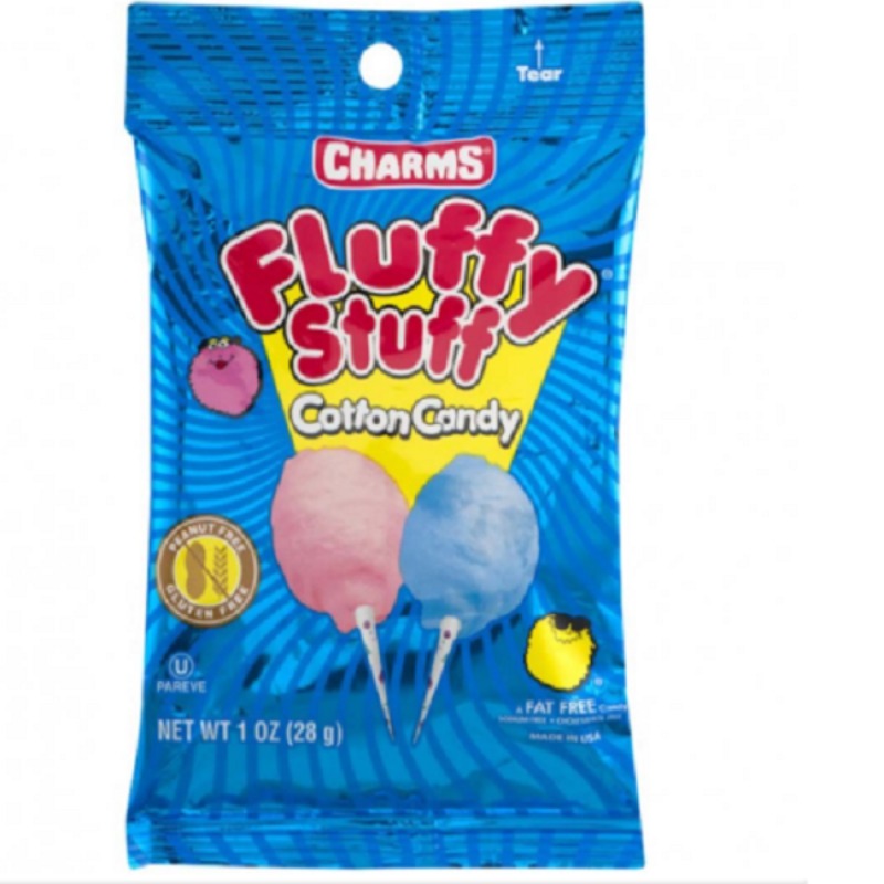 Charms Fluffy Stuff Cotton Candy Mini