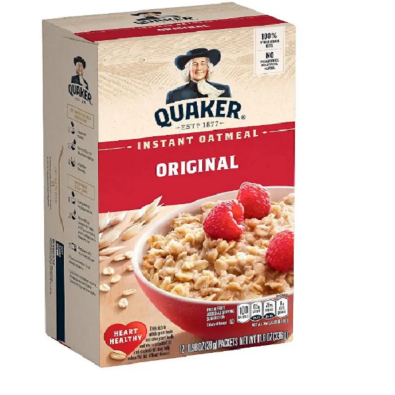 Quaker Oatmeal Flocons d'Avoine Sachets Nature