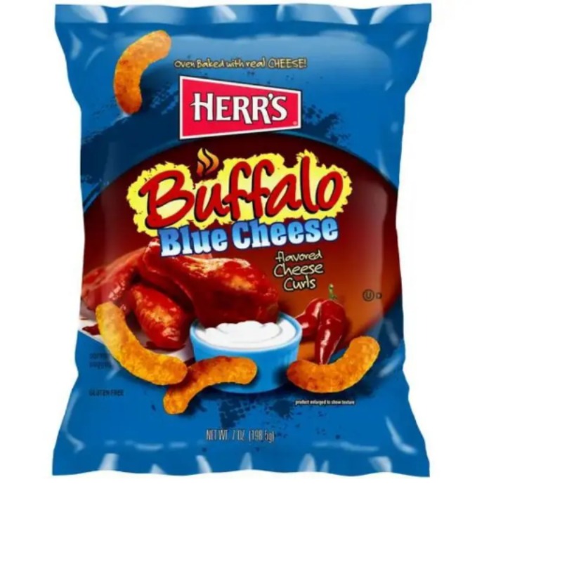 Herr's Buffalo Blue Cheese Chips Soufflés
