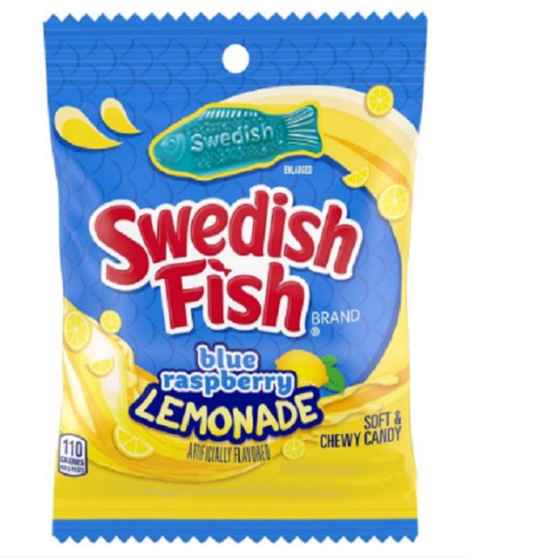 Swedish Fish Blue Raspberry Lemonade