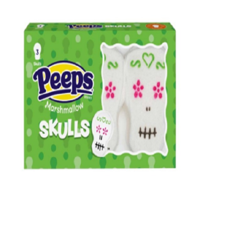 Peeps Marshmallow Skulls