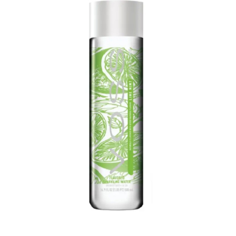 VOSS Eau Aromatisée Citron Vert Menthe