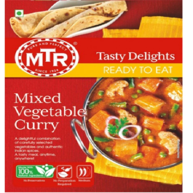 MTR RTE MIXED VEGETABLE CURRY 300gr