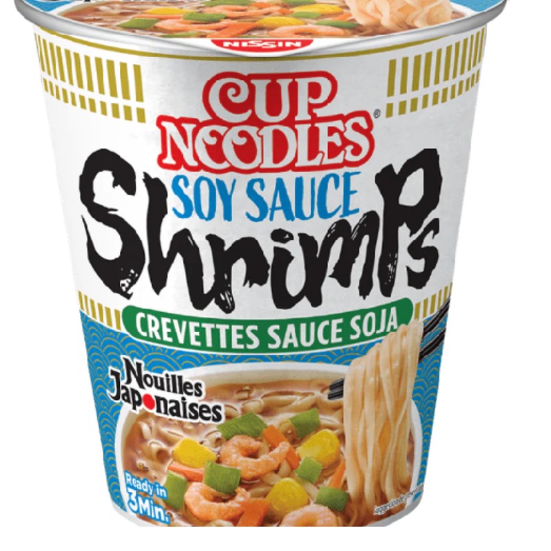 Nissin Cup Noodles Soy Sauce Shrimps