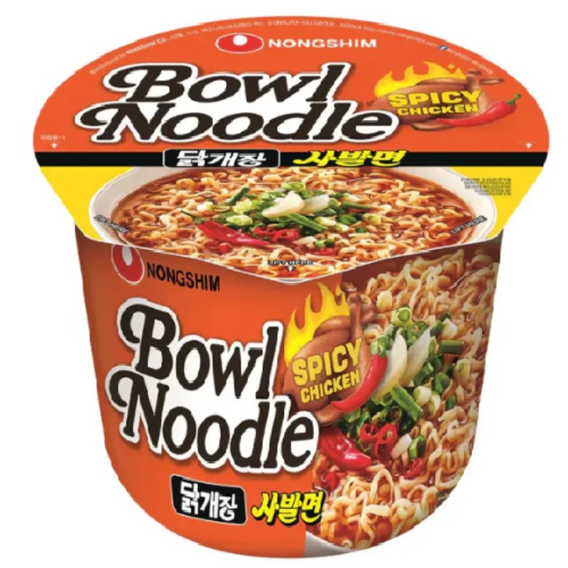 Nongshim Instant Noodles Bowl Spicy Chicken