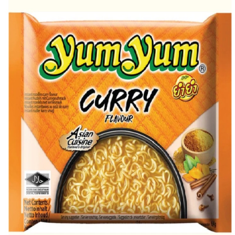 Yum Yum Instant Noodles Curry
