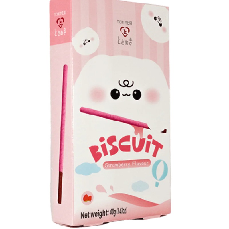 Tokimeki Biscuit Stick Strawberry