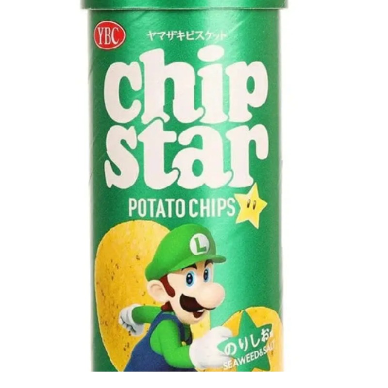 YBC Chip Star Super Mario Bros Salted Seaweed