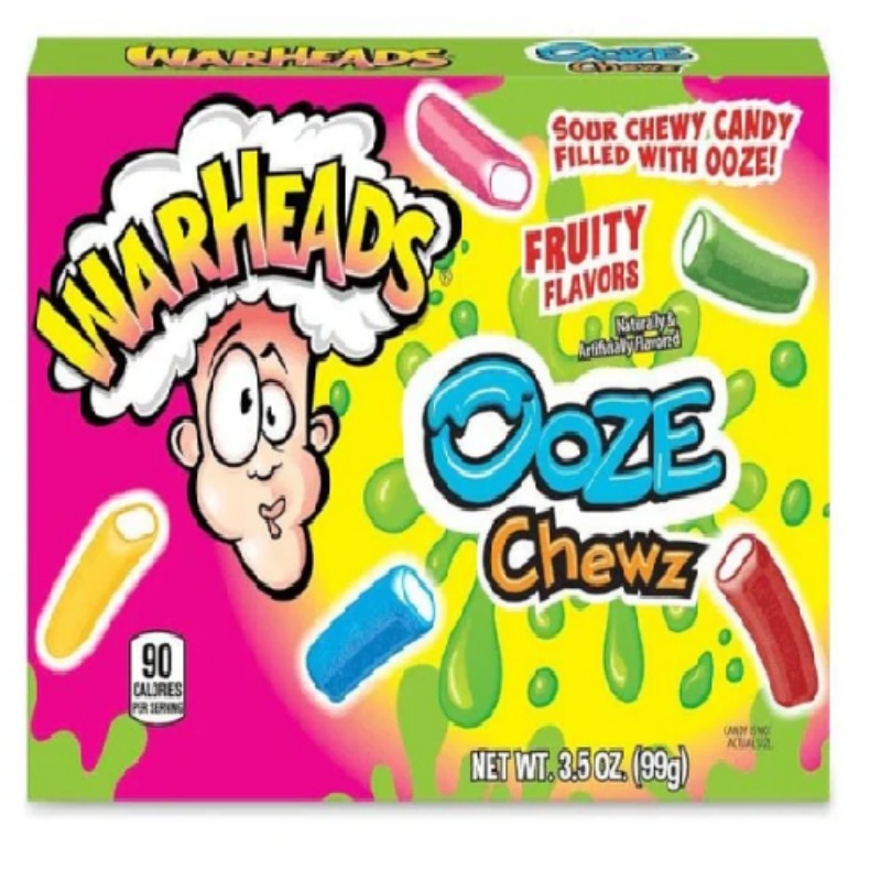 Warheads Ooze Chewz Fruity