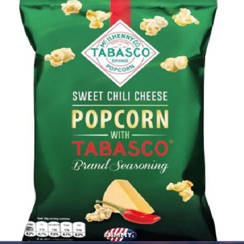 Jimmy's Tabasco Popcorn Sweet Chili Cheese