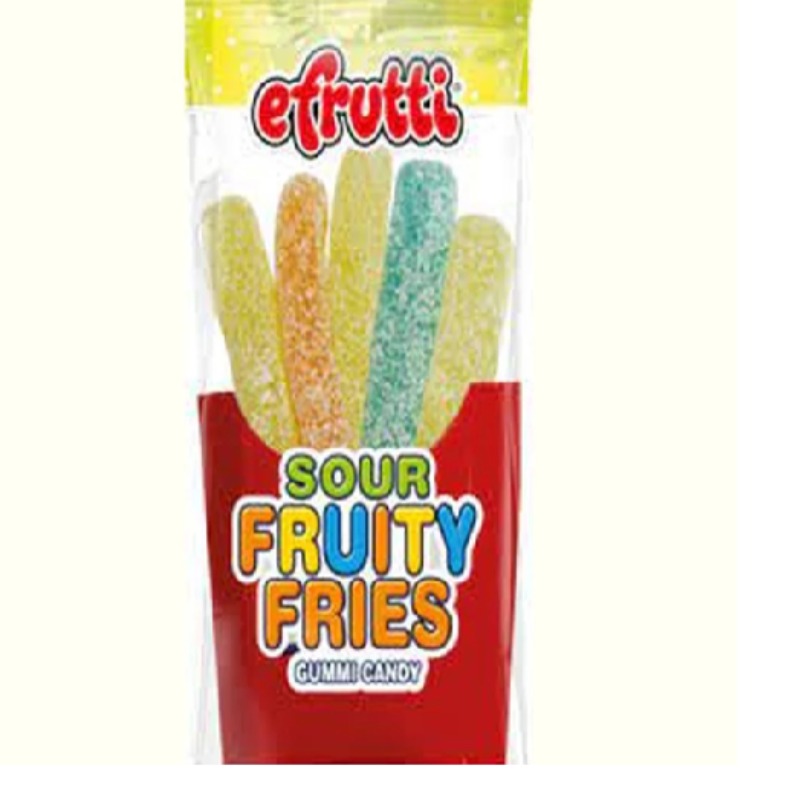 Efrutti Gummi Sour Fruity Fries