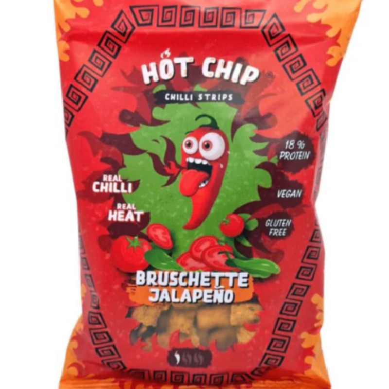 Hot Chip Strips Bruschette Jalapeno