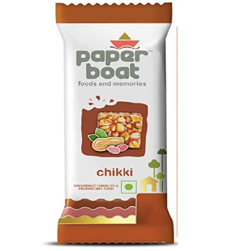 PAPER BOAT CRUSHED PEANUT CHIKKI - 16g