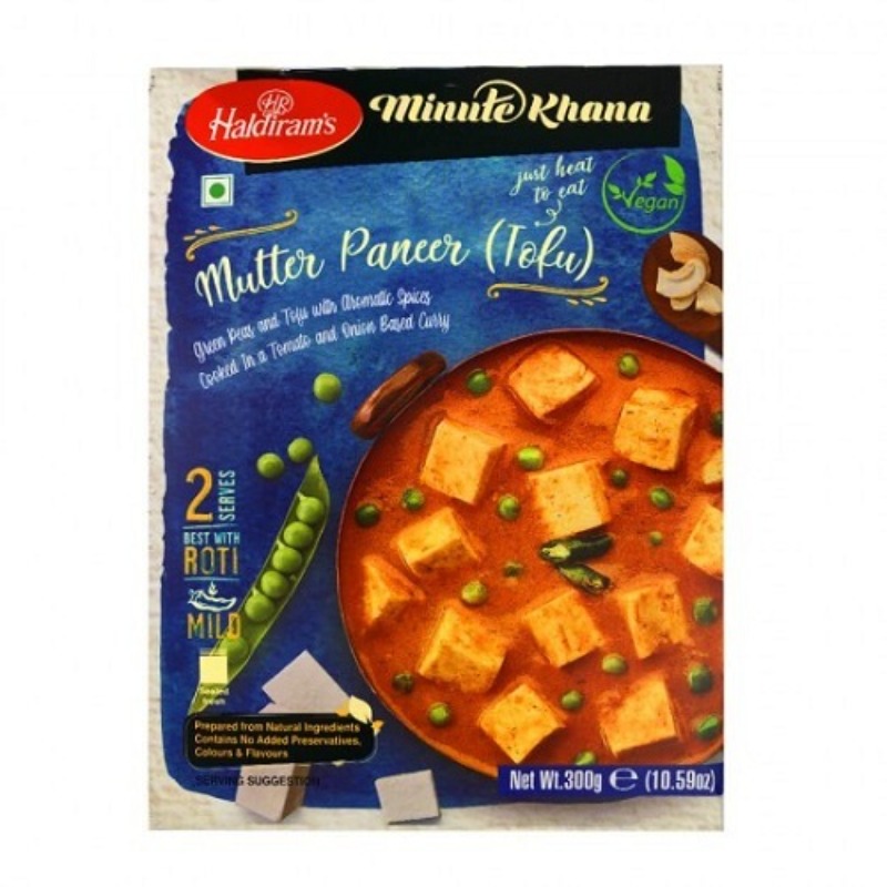 Haldiram Mutter Paneer (Tofu) – 300g