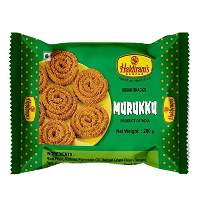 HALDIRAM ROUND MURUKKU (GREEN) – 200g