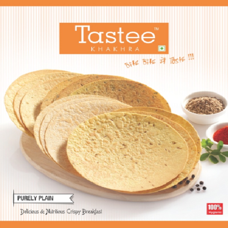 Tastee Khakhra Purely Plain - 200g