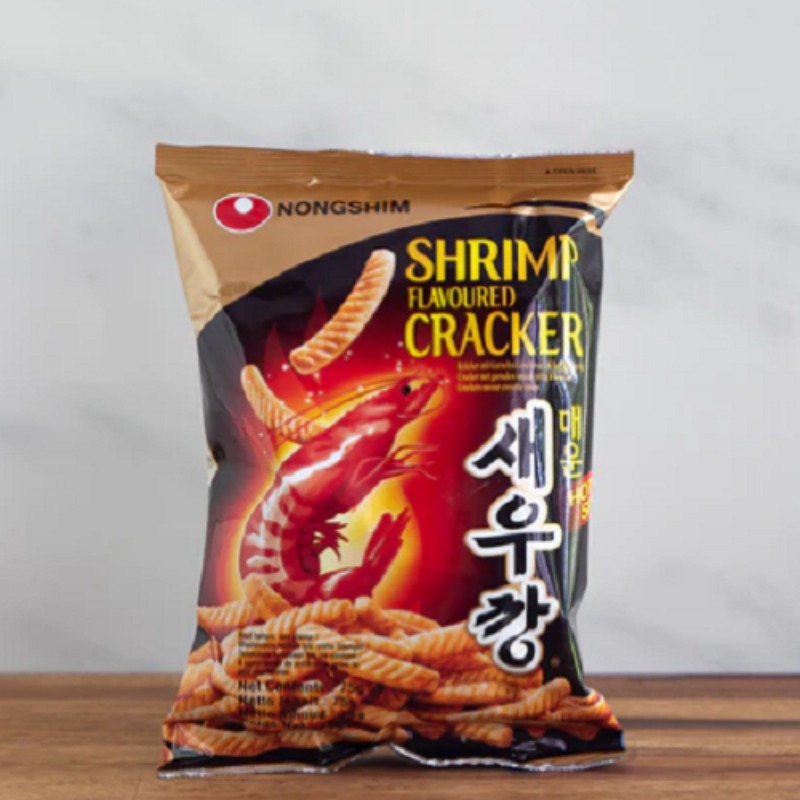 Chips de Crevettes Épicées de Nongshim 75G
