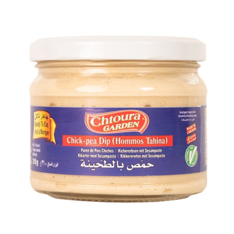 Chtoura Garden Hummus with Tahina Glas 310g