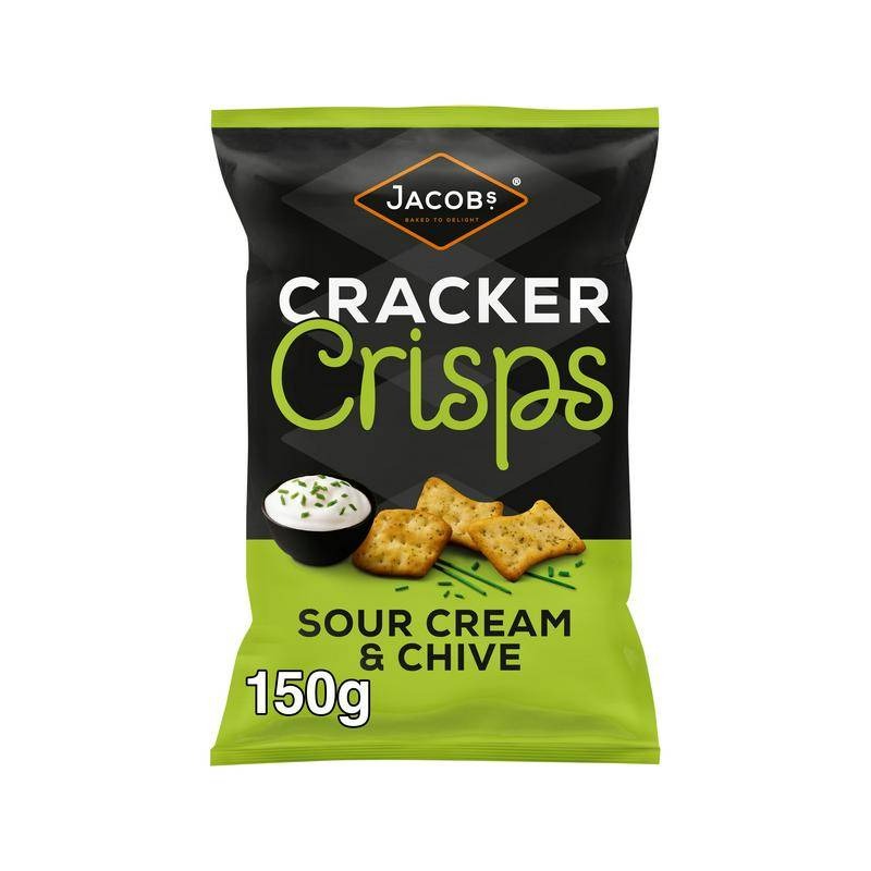 Jacob's Cracker Crisps Sour Cream & Chive