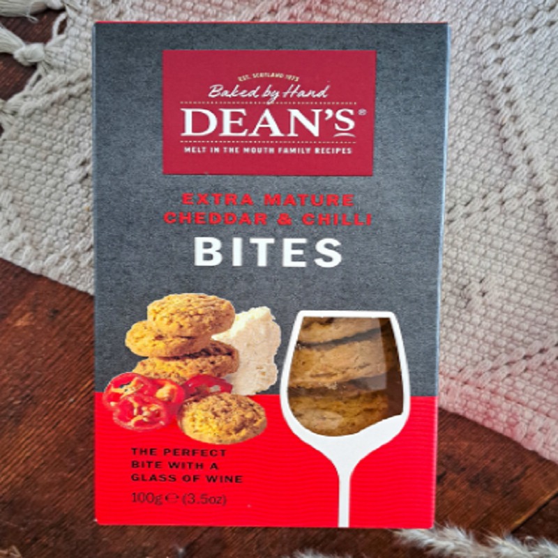 Dean's Extra Mature Cheddar & Chilli Bites (100 g)