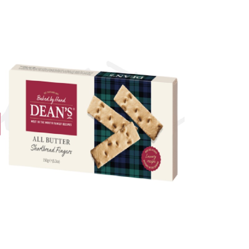 Dean's All Butter Shortbread Fingers (150 g)