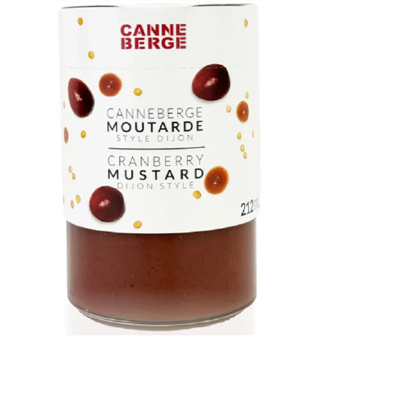 Moutarde Style Dijon à la Canneberge – Canneberge