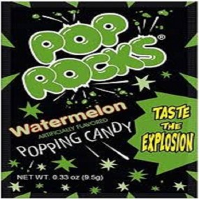 Pop Rocks à la pastèque